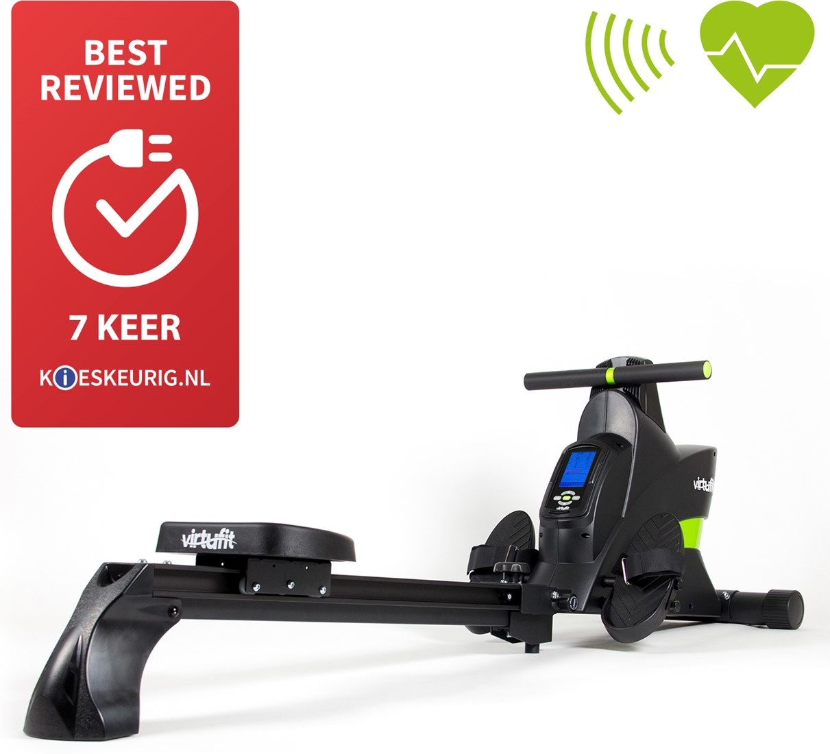 Fitnesskoerier VirtuFit Roeitrainer Ergometer Semi-Professioneel aanbieding