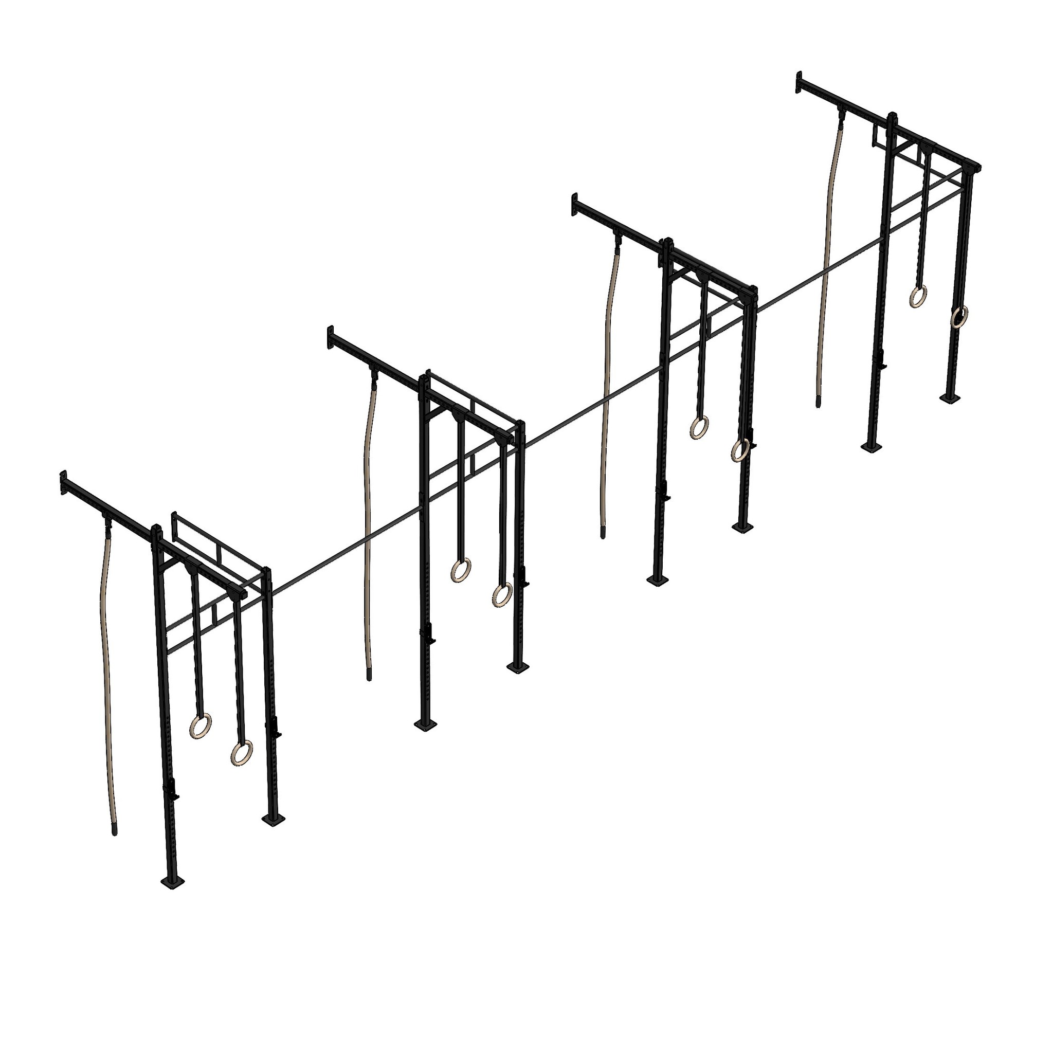 PTessentials Wall Mount Crossfit Rig V28 afbeelding