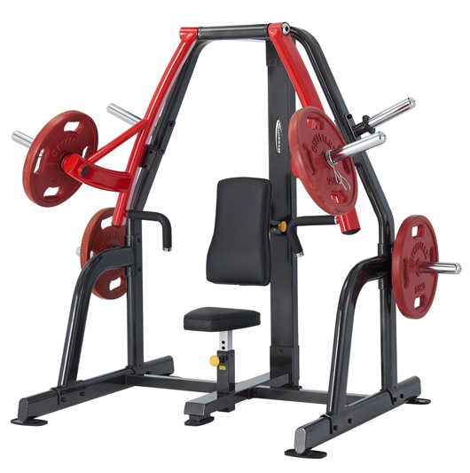 Steelflex Plate Loaded Seated Chest Press Machine afbeelding