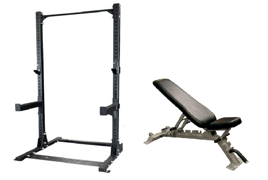 Body-Solid ProClubLine SPR500P2 Half Rack Package V2 afbeelding