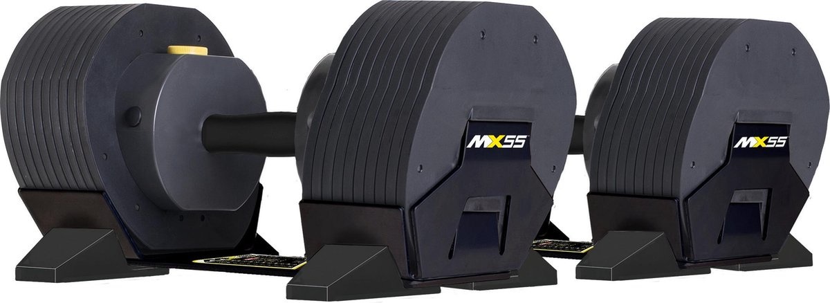 MX Select MX55 verstelbare dumbbellset 4,5 t/m 24,9 kg