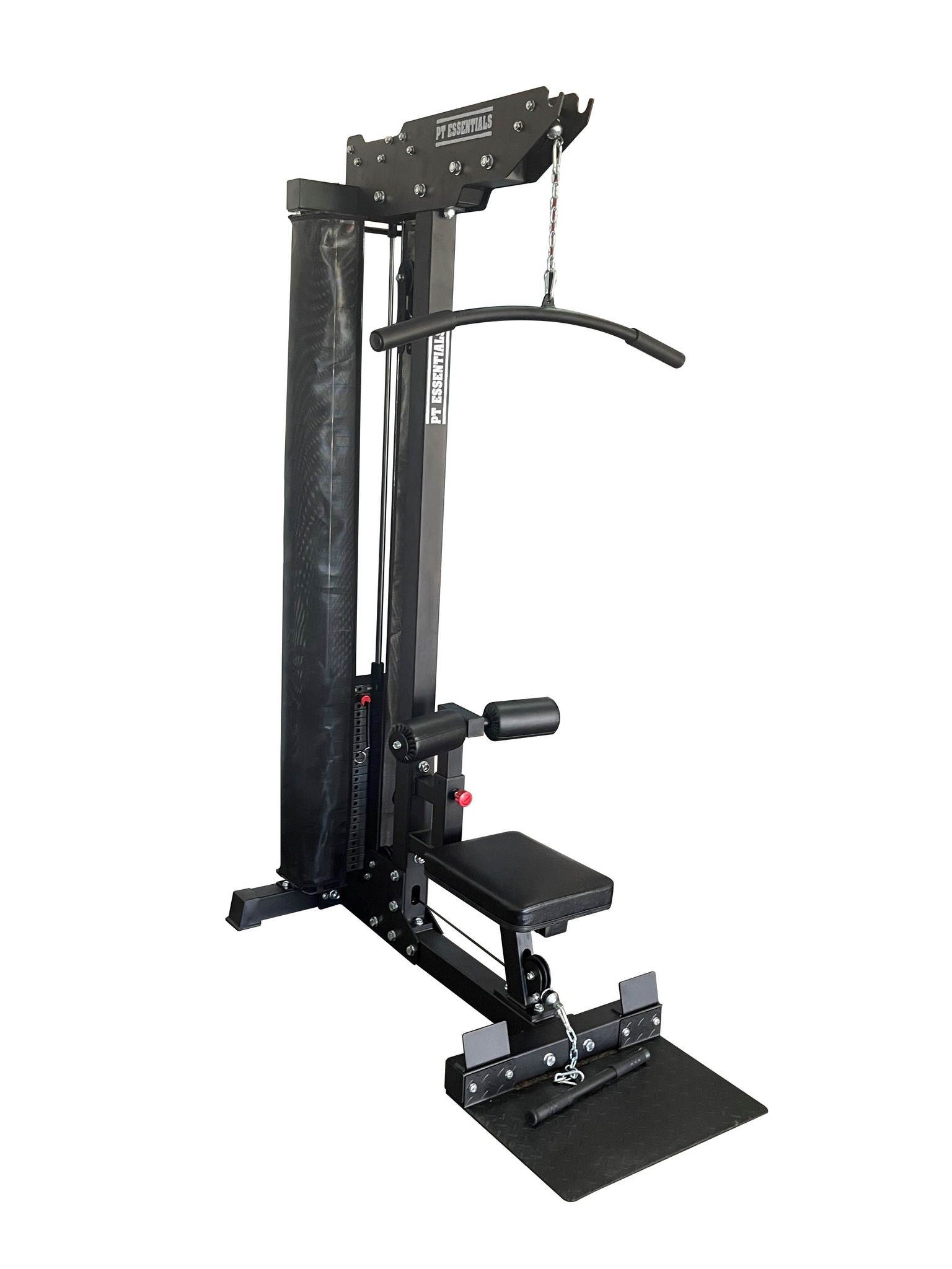 PT Essentials LPD Pull Down Lat Machine - 115 kg stack - Semi-PRO - Fitnesskoerier.nl