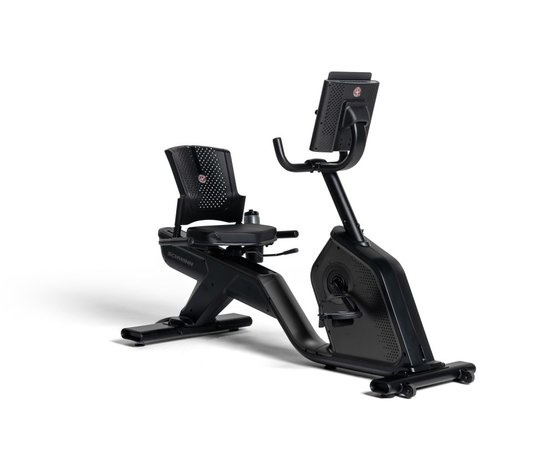 Schwinn 590R Recumbent Bike Hometrainer met JRNY