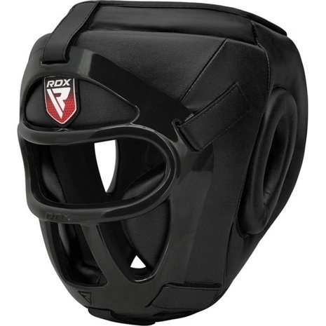 RDX Sports T1 Hoofdbeschermer Met Verwijderbare Gezichtskooi afbeelding