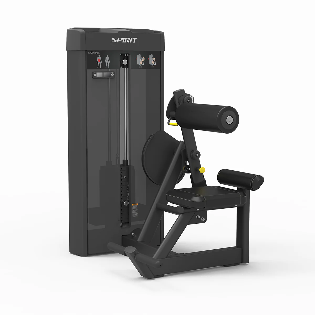 Spirit Strength Selectorized Abdominal Machine - gratis montage afbeelding