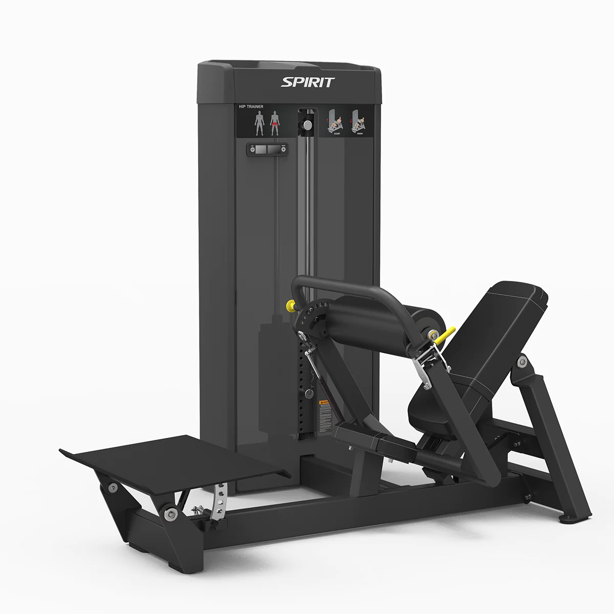 Spirit Strength Selectorized Hip Trainer Machine - gratis montage afbeelding