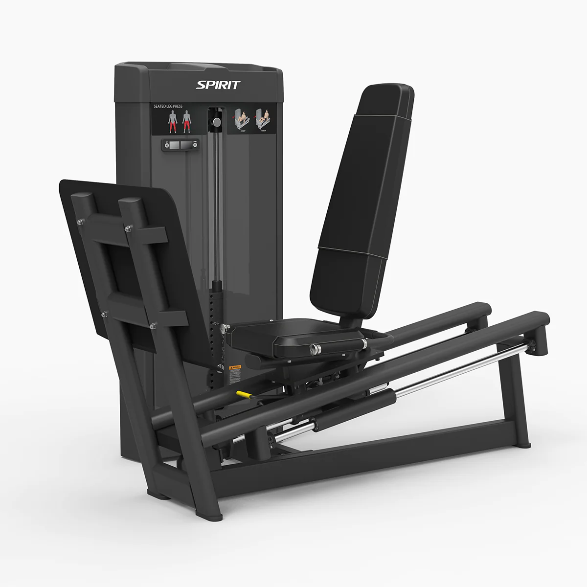 Spirit Strength Selectorized Seated Leg Press Machine - gratis montage afbeelding