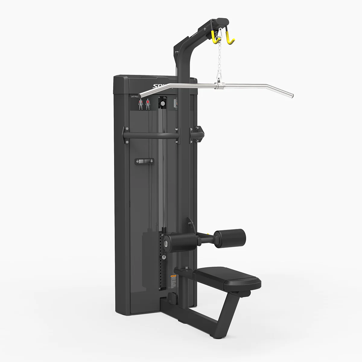 Spirit Strength Selectorized Lat Pulldown Machine - gratis montage afbeelding