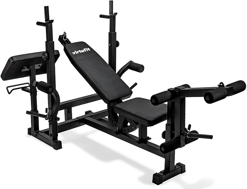 VirtuFit Multifunctionele Halterbank Deluxe afbeelding