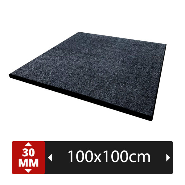 PTessentials High Density 1000 kg/m3 crossfit tegel 100x100x3 cm afbeelding