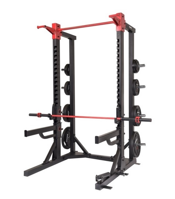 Inspire Fitness UCHR1 Ultimate Full Commercial Half Rack - Gratis Montage afbeelding