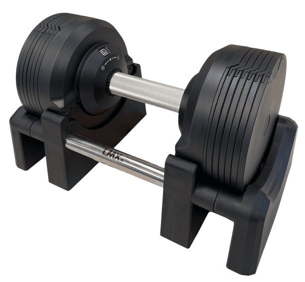 Fitnesskoerier Lifemaxx LMX1154 Adjustable dumbbell aanbieding