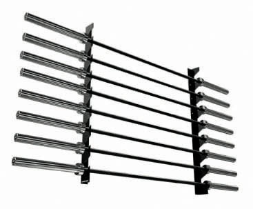 Toorx MAGAZIJN - Wall Barbell Rack - Gunrack voor 8 halterstangen