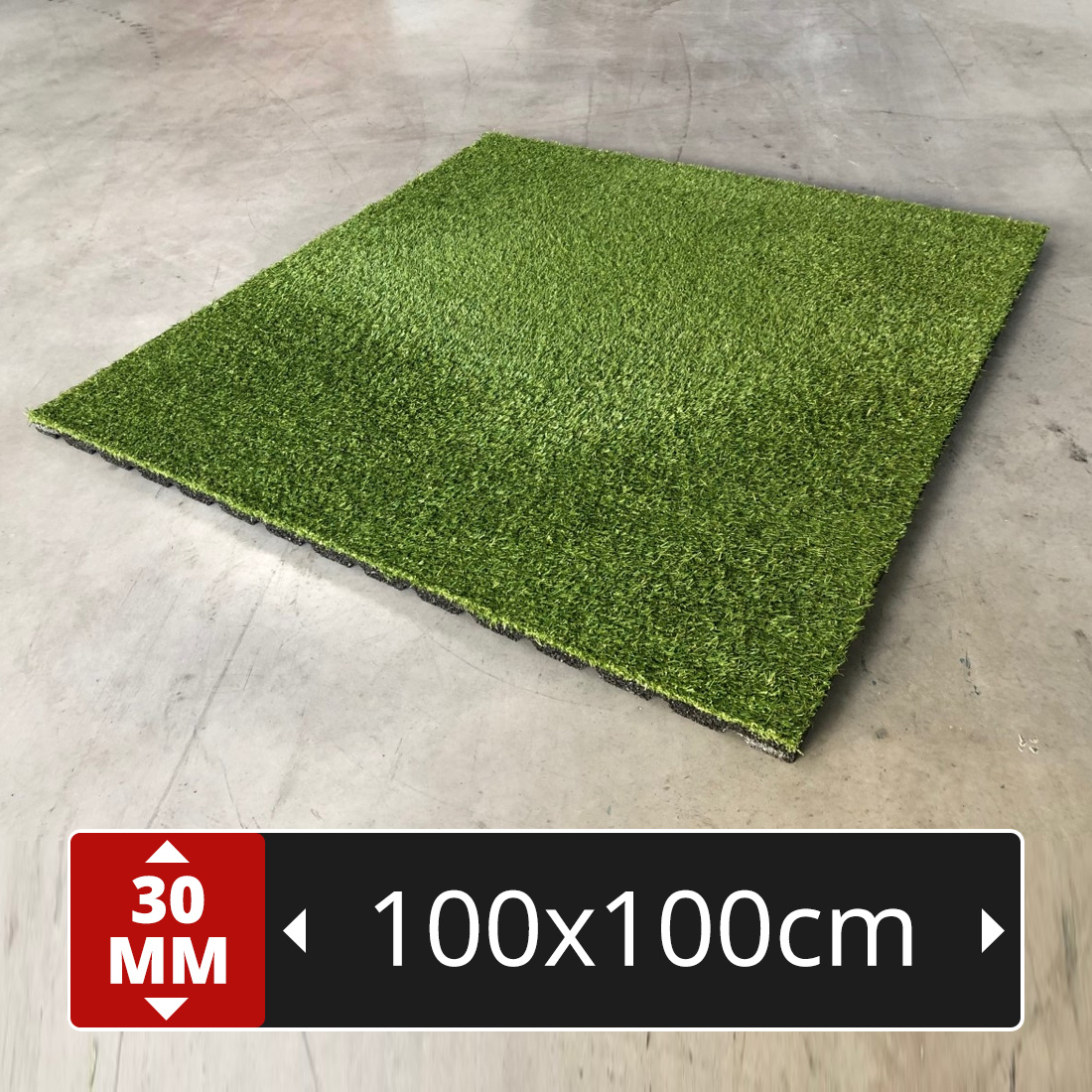 PTessentials Grastegel 100x100x3 cm | In- en Outdoor