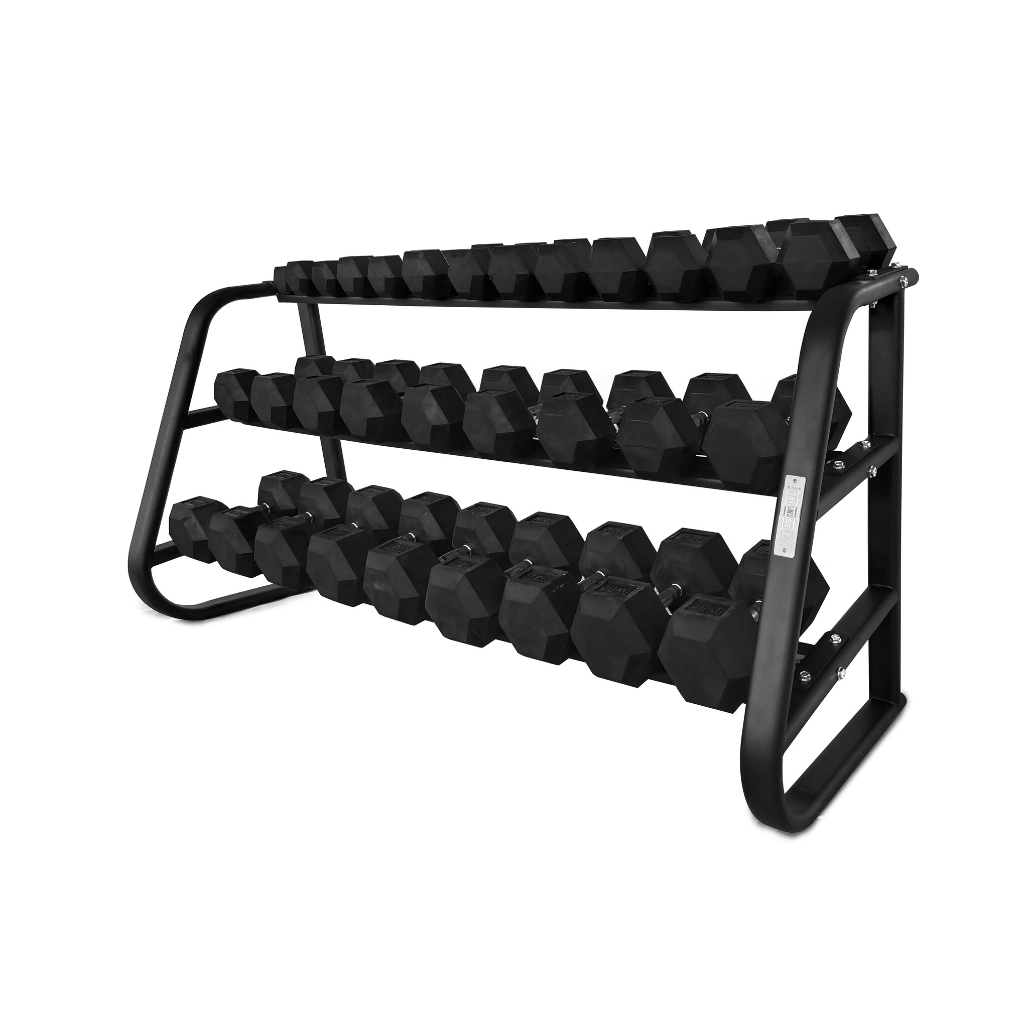 PTessentials DELUXE PRO Hexa Dumbbellset 2,5 t/m 30 kg met storage rack - verwacht oktober afbeelding
