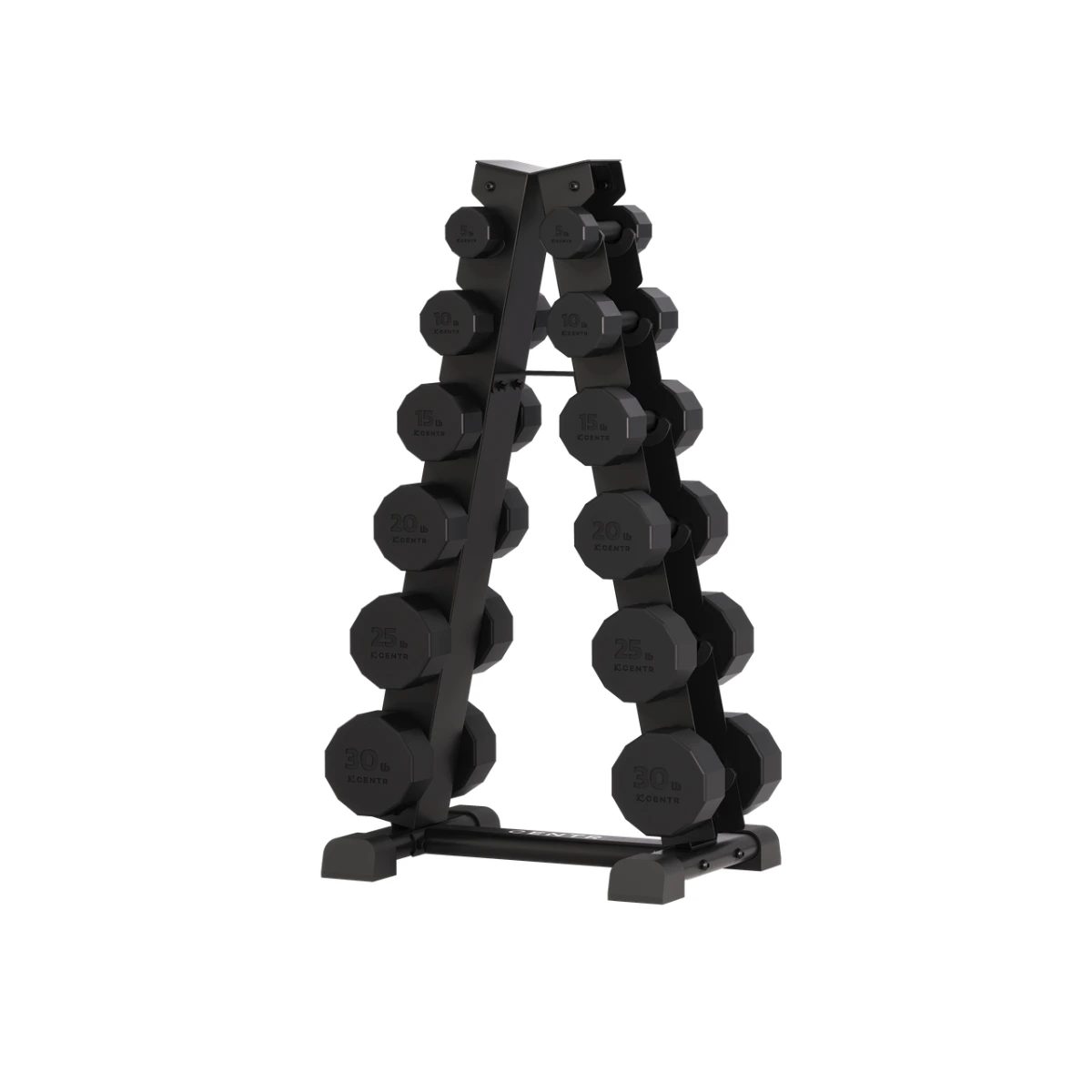 Centr Dumbbell Tower met 12-delige dumbbellset (4 - 14 kg)