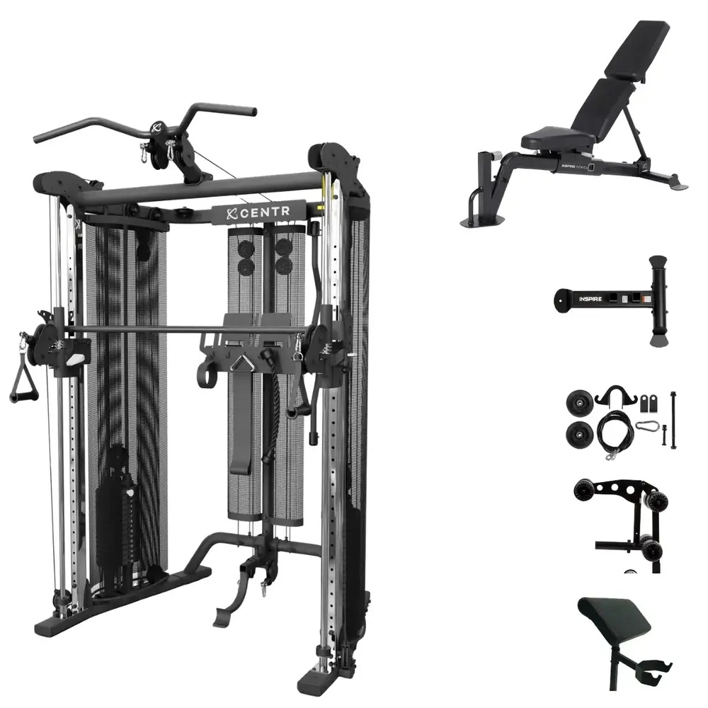 Inspire Fitness SF6 Smith Functional Trainer - Package Deal