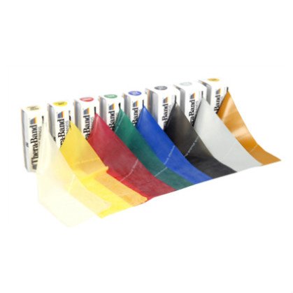 Thera-Band® Toning Band 5,5 meter - Diverse Weerstanden afbeelding