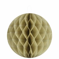 thumb-Papieren honeycombs taupe 20 cm (2 stuks)-1