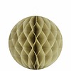 Perfect Decorations Papieren honeycombs taupe 30 cm (2 stuks)