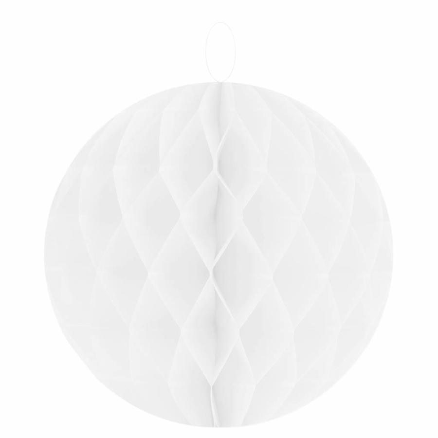 Papieren honeycomb wit 50 cm-1