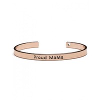 thumb-Armband Proud Mama rosé-1