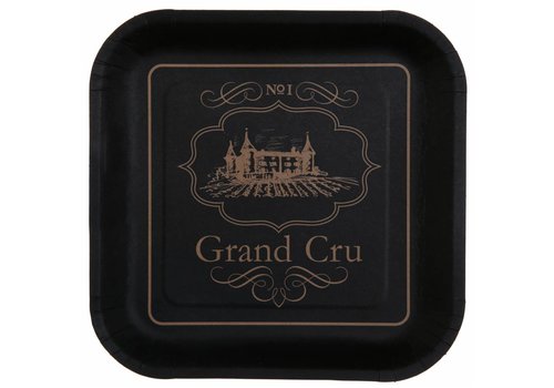 Assiette vin 10 pcs 