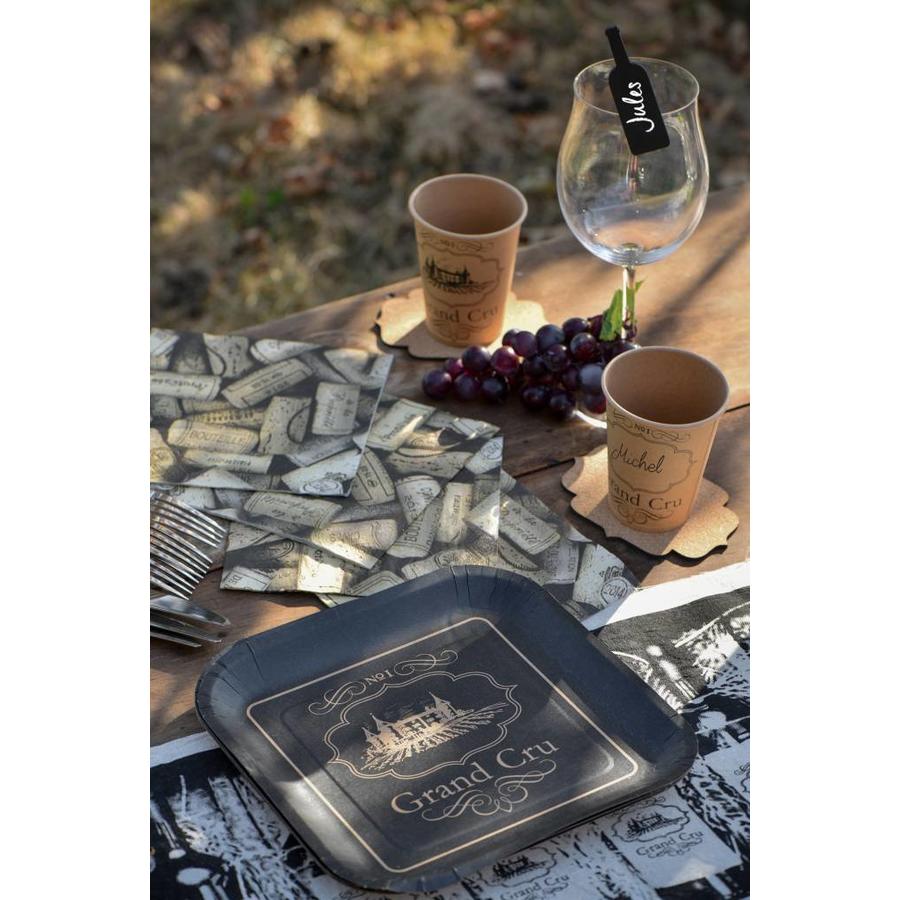 Assiette vin 10 pcs-2
