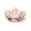 Perfect Decorations Papieren lotus bloem roze (3 stuks)