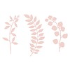 Papieren blaadjes roze (9 stuks)