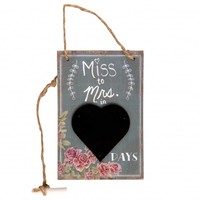 Tableau noir miss to mrs in days