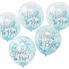 Perfect Decorations Ballons About to pop bleu (5 pièces)