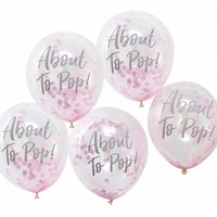 thumb-Ballon confetti About to pop rose (5 pcs)-1