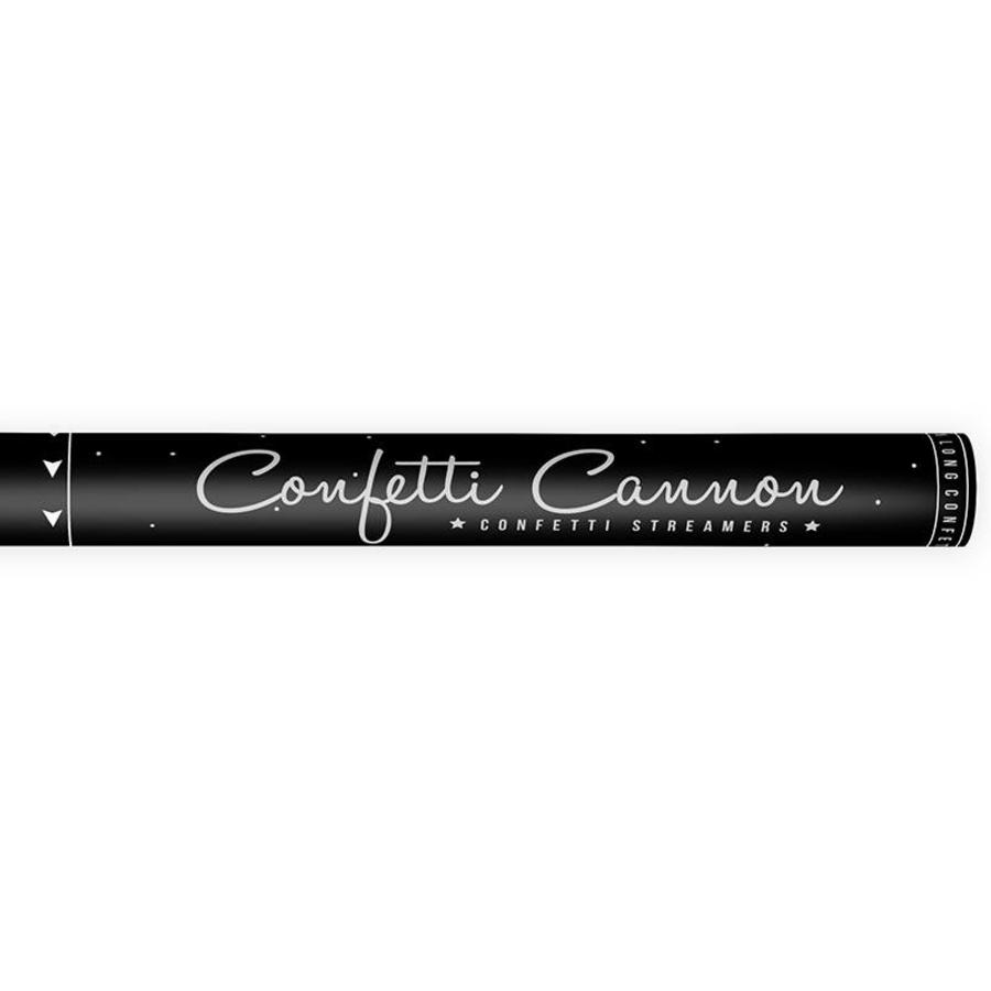 Canon à confettis Serpentin Argent-1
