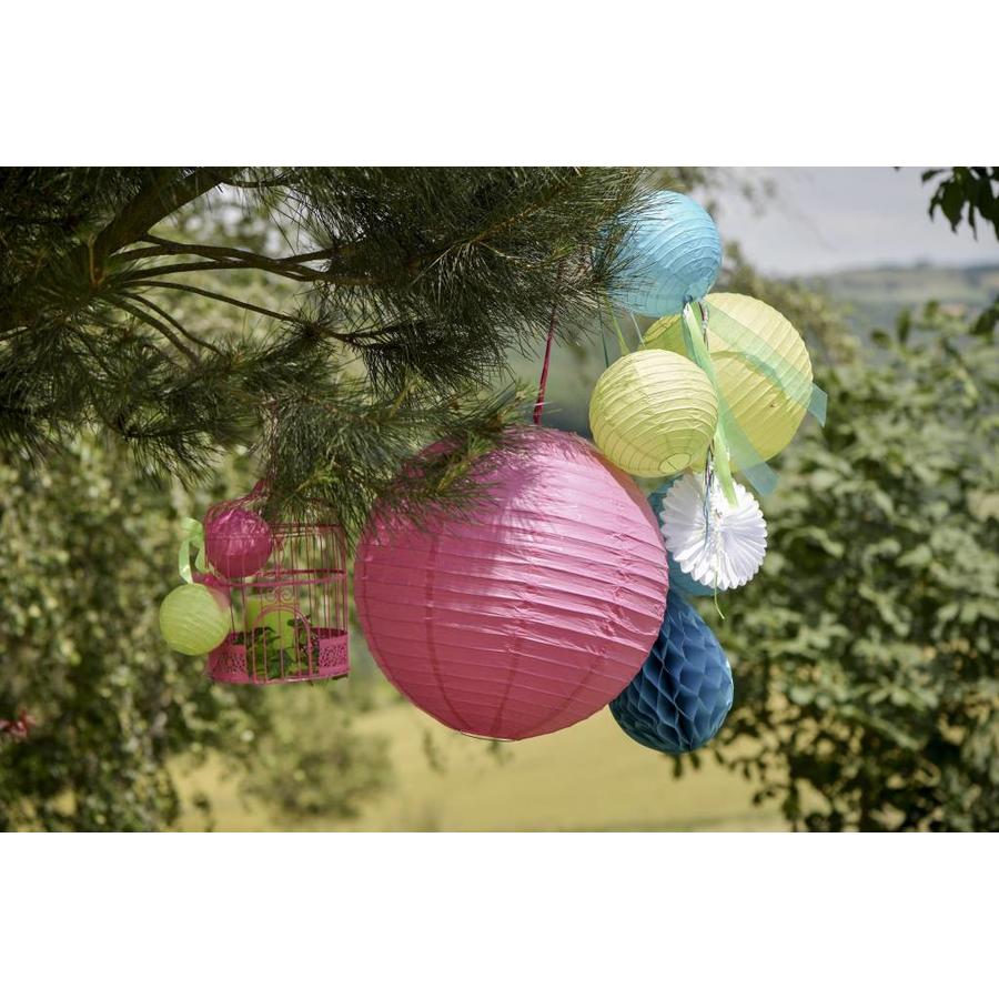 Lampion fuchsia (2 pièces) diamètre 30 cm-3