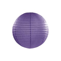 Lampion violet diamètre 35