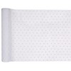 Perfect Decorations Chemin de table a pois blanc (5 metres)