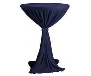 SEPARO Lot De 2 Nappes Rectangulaires Ajustées En élasthanne - Tissu Lycra Extensible - Sans Plis - Pour Fête, DJ, Salon, Banquet, Mariage, Cocktail - 1,2 M