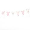 Perfect Decorations Guirlande bodies bebe rose