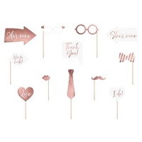 thumb-Photo props wedding rosé (12 pcs)-1