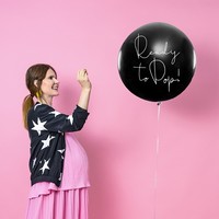 thumb-Ballon gender reveal roze-2