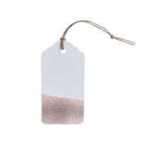 thumb-Naamkaartje label rose goud (10 stuks)-1