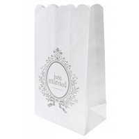 thumb-Candle Bag wit (6 stuks)-1