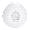 Lampion wit (2 stuks)