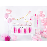 thumb-Ballonen its a girl roze (6 stuks)-2