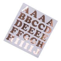 thumb-Stickers alphabets rose gold (71 pcs)-1