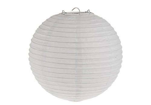 Lampion blanc diamètre 20 cm 