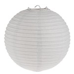 Lampion wit diameter 35 cm