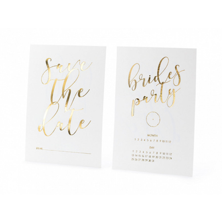 Carte Save the date brides party (10 pcs)-1