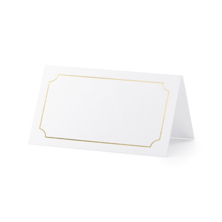 Marque-places d'or 10 pcs-1